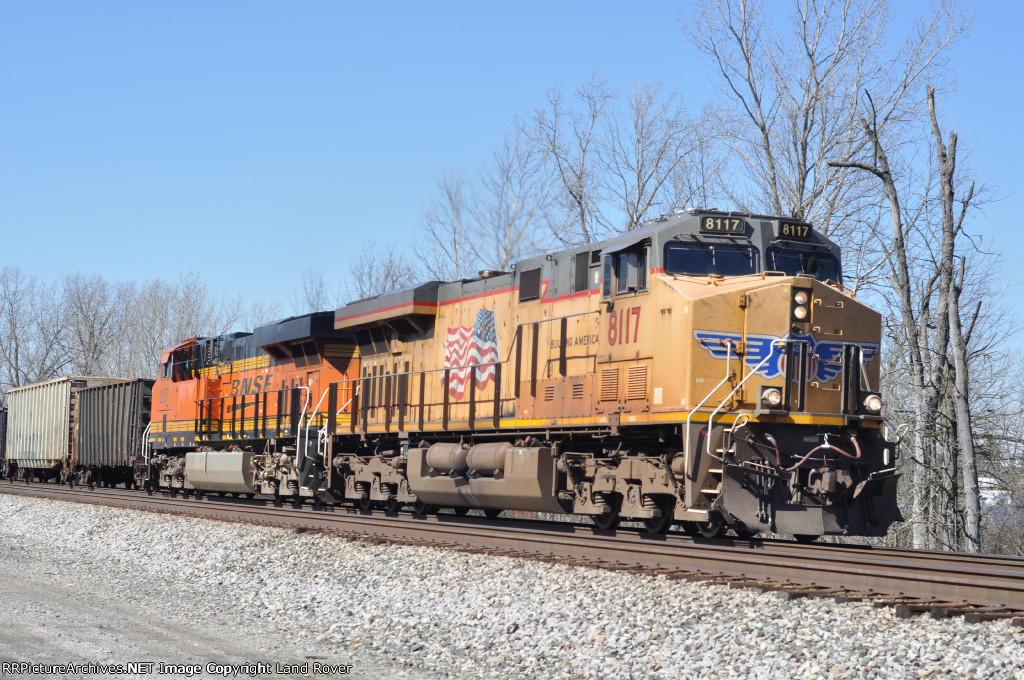 UP 8117 South Wayne Yard